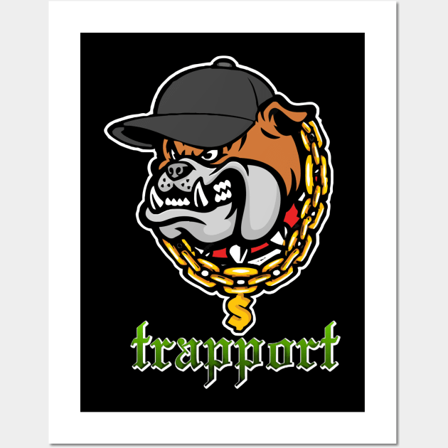 Trapport Dog Wall Art by Trapport Streetwear